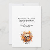 Ghost Jack O’Lantern Happy Halloween Card シーズンカード (裏面)