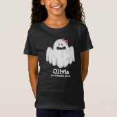 Ghost Kids T-Shirt Spooky Halloween  Tシャツ (正面)