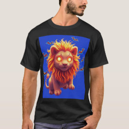 Ghost Lion Halloween T-Shirt for Spooky Animal lov Tシャツ