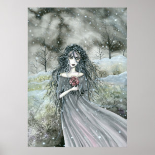 Ghost of Cathy Fantasy Gothic Art Molly Harrison ポスター