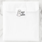Ghost of Disapproval Sticker Sticker スクエアシール (バッグ)