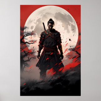 Ghost of Tsushima Samurai ポスター
