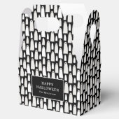 Ghost Pattern Halloween  フェイバーボックス (オープン)