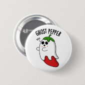 Ghost Pepper Funny Chili Pun 缶バッジ (正面&裏面)