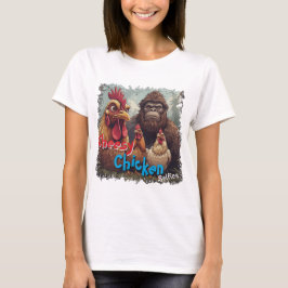 "Ghost Photobomb" Bigfoot & Cheesy Chickens Tee Tシャツ