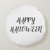 Ghost Pillow: Halloween Fall Decor ラウンドクッション (裏面)