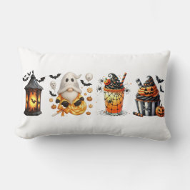 Ghost Pillow: Halloween Fall Decor ランバークッション
