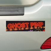 Ghost Pimp Bumper Sticker バンパーステッカー (車上)