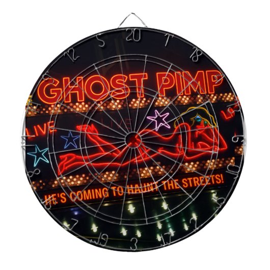 Ghost Pimp Dartboard ダーツボード (正面)
