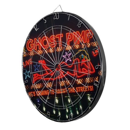 Ghost Pimp Dartboard ダーツボード (正面右)