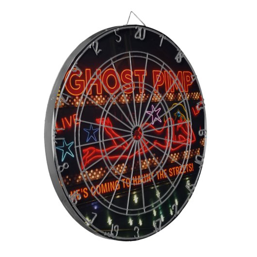 Ghost Pimp Dartboard ダーツボード (正面左)
