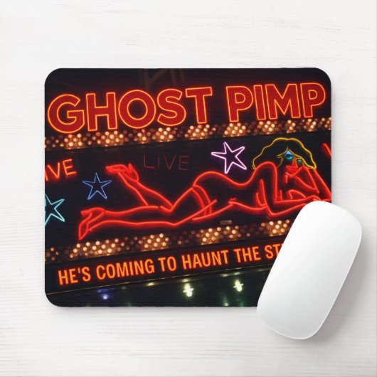 Ghost Pimp Gel Mousepad マウスパッド (マウス)