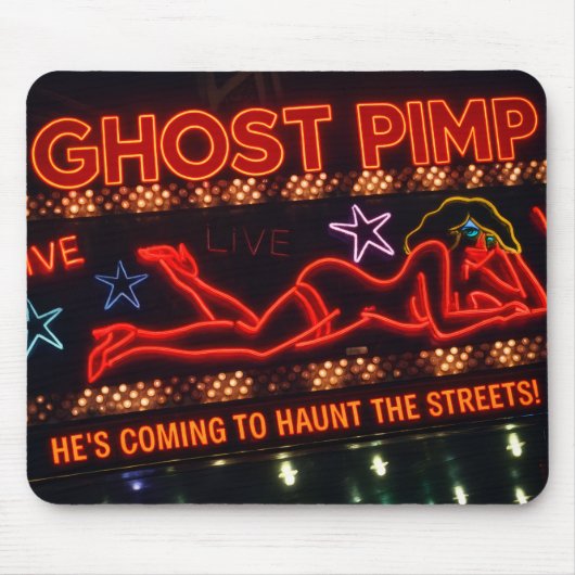 Ghost Pimp Gel Mousepad マウスパッド (正面)