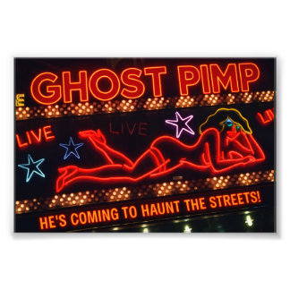 Ghost Pimp Movie Poster フォトプリント