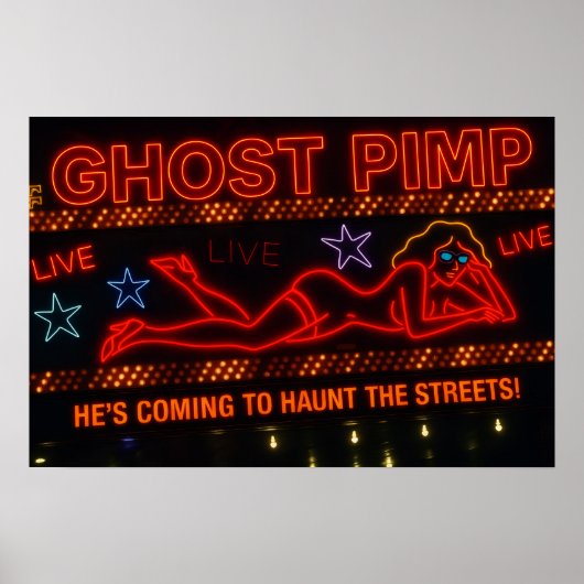 Ghost Pimp Movie Poster ポスター (正面)