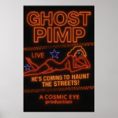 Ghost Pimp Poster ポスター (正面)