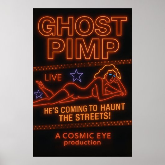 Ghost Pimp Poster ポスター (正面)