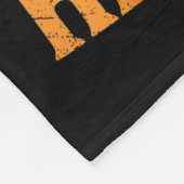 Ghost Playing Guitar For Halloween Lovers フリースブランケット (角)