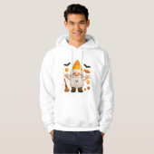 Ghost Pumpkin Hoodie: Halloween Sweater パーカ (正面フル)