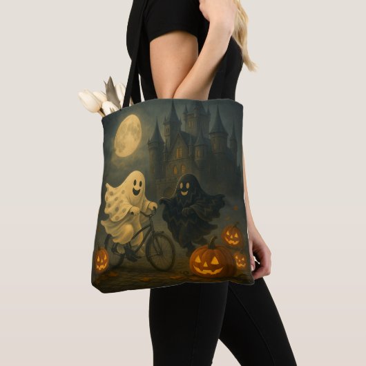 Ghost Ride Tote トートバッグ (クローズアップ)