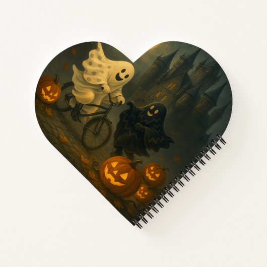 Ghost Ride Tote Spiral Notebook ノートブック (裏面)