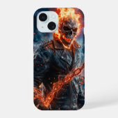Ghost Rider Phone Case. iPhone 15ケース (裏面)