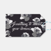 Ghost Rose Haunted Dreams Halloween ギフトタグ (正面(横))