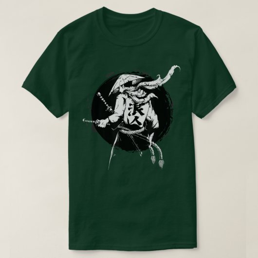 Ghost Samurai Warrior Way Of The Bushido Samurai M Tシャツ (デザイン正面)