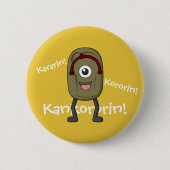 Ghost Sandal Bakezori- Funny Yokai 缶バッジ (正面)