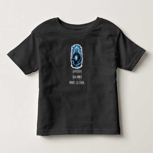 Ghost Silent But Close トドラーTシャツ (正面)