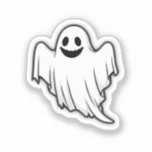 Ghost sticker シール (正面)
