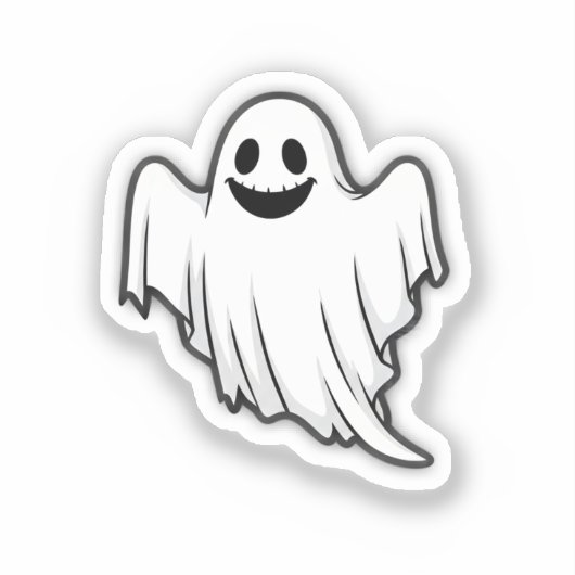 Ghost sticker シール (正面)