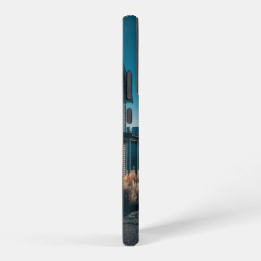 Ghost Town Full Moon Phone Case - Western Design Samsung Galaxyケース (右側面)