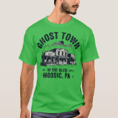 Ghost Town in the Glen - Moosic, PA Tシャツ (正面)