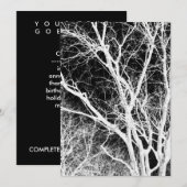 ghost tree 招待状 (正面/裏面)