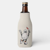 Ghost with blood knife ボトルクーラー (ボトル正面)