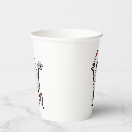 Ghost with blood knife 紙コップ (右)