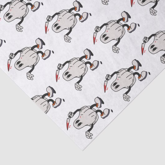 Ghost with blood knife 薄葉紙 (詳細)