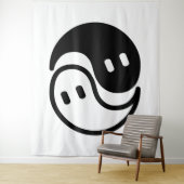 Ghost Yin Yang タペストリー (インサイチュ)