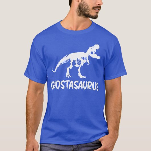 Ghostasaurus面白いハロウィーンギフト Tシャツ (正面)