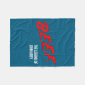 Ghostbeef - Legends  フリースブランケット (正面(横))