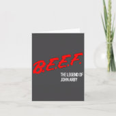 Ghostbeef - Legends Premium Tri-blend  カード (正面)