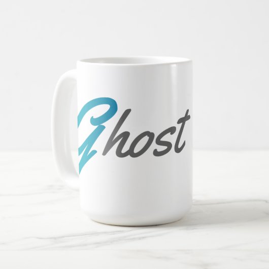 GhostBSDのクラシックのマグ コーヒーマグカップ (正面左)