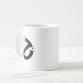 Ghostbusters Frozen Empire Black No Ghost Logo  コーヒーマグカップ (正面左)