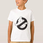 Ghostbusters Frozen Empire Black No Ghost Logo Tシャツ (正面)