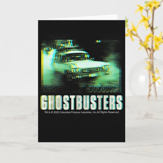 Ghostbusters Halloween Design Ghostbusters Premium カード (黄色い花)