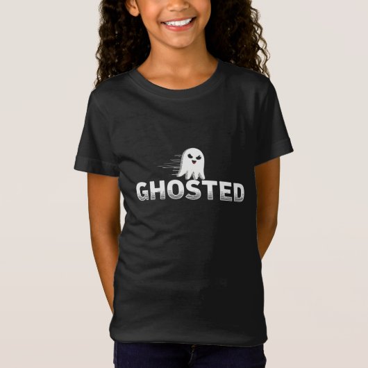 Ghosted Cartoon幽霊 Tシャツ (正面)