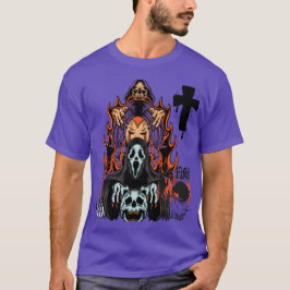 GhostfaceホラーアートTシャツ Tシャツ