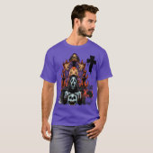 GhostfaceホラーアートTシャツ Tシャツ (正面フル)