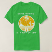 ghosthunting a way of life tシャツ (デザイン正面)